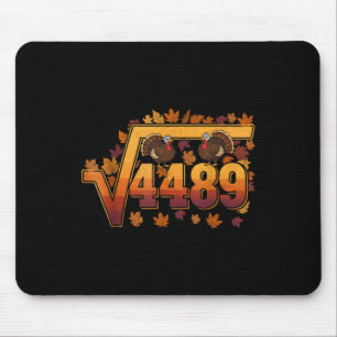 Quadratwurzel 4489 Lustiges Thanksgiving Meme 67 M Mousepad