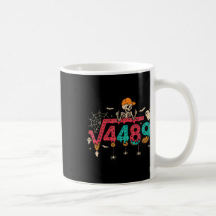Quadratwurzel 4489 Mathelehrer Lustig 67 Meme Hall Kaffeetasse