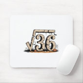 Quadratwurzel 67 Meme 6 7 Gen Alpha Halloween Six Mousepad (Mit Mouse)