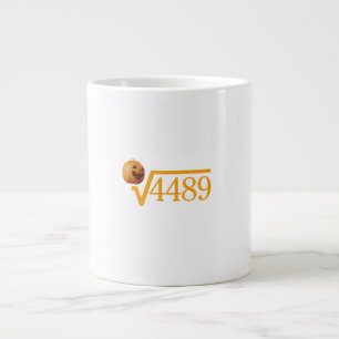 Quadratwurzel aus 4489 Kaffeetasse Jumbo-Tasse
