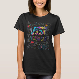 Quadratwurzel von 324 18. Geburtstag 18 Jahre alt  T-Shirt