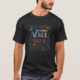 Quadratwurzel von 361 19. Geburtstag 19 Jahre alt  T-Shirt