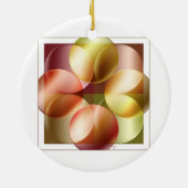 Quadratzelle Keramik Ornament (Hinten)