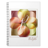 Quadratzelle Monogram Notizblock (Vorderseite)