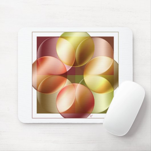 Quadratzelle Mousepad (Mit Mouse)