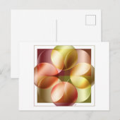 Quadratzelle Postkarte (Vorne/Hinten)