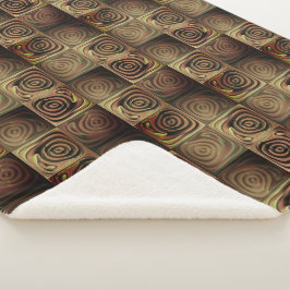 Quadratzenbefreiung mit braunen Gradientenzirkeln Sherpadecke