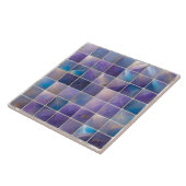Quadratziegel Mosaik Fluorit und Perle Fliese (Seite)
