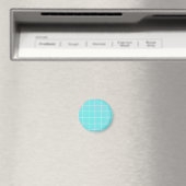 Quadratziegel wie Karo Muster Magnet (In Situ (Geschirrspüler))