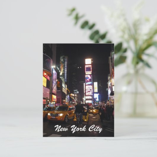 Quadratznyma Postkarte (Stehend Vorderseite)