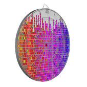 Quadratzoll abstrakt dartscheibe (Vorderseite Links)