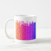 Quadratzoll abstrakt kaffeetasse (Links)