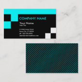 Quadratzoll Visitenkarte (Vorne/Hinten)