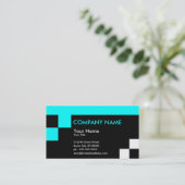 Quadratzoll Visitenkarte (Stehend Vorderseite)