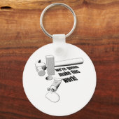 Quadratzwickel Schlüsselanhänger (Vorderseite)