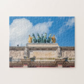 Quadriga am Arc de Triomphe du Carrousel - Paris Puzzle (Horizontal)