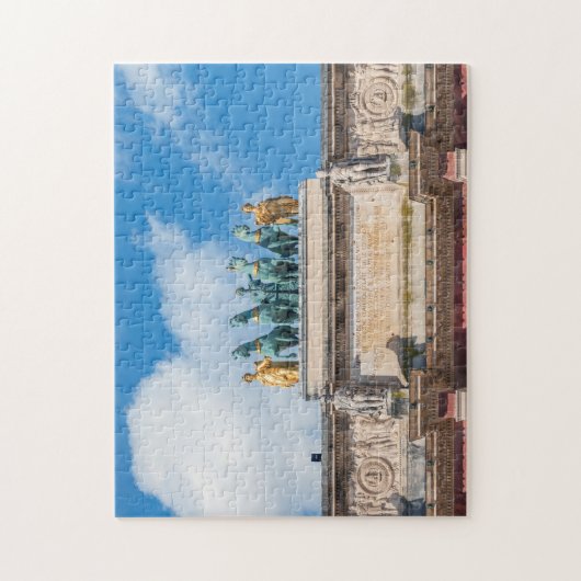 Quadriga am Arc de Triomphe du Carrousel - Paris Puzzle (Vertikal)