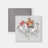 Quadriga Magnet (Vorderseite/Rückseite)
