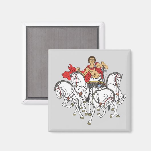 Quadriga Magnet (Vorderseite/Rückseite)