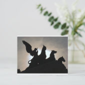 Quadrigas Postkarte (Stehend Vorderseite)