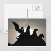 Quadrigas Postkarte (Vorne/Hinten)