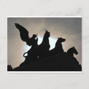 Quadrigas Postkarte