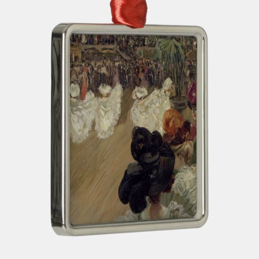 Quadrille am Bal Tabarin Silbernes Ornament (Rechts)