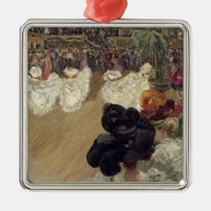 Quadrille am Bal Tabarin Silbernes Ornament