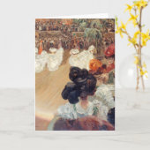 Quadrille au bal Tabarin | Louis Abel-Truchet Karte (Gelbe Blume)