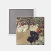 Quadrille im Bal Tabarin Magnet (Vorderseite/Rückseite)