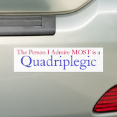 Quadriplegic awarness autoaufkleber (Auf Auto)