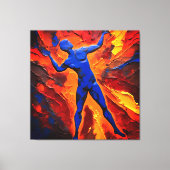 Quadro Abstrato em Canvas O Construtor dos Átomos Leinwanddruck (Vorderseite)