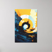 Quadro abstrato Impressão em Tela Leinwanddruck (Vorderseite)