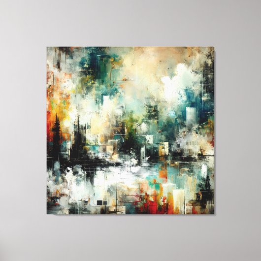 Quadro Abstrato várias cores Leinwanddruck (Vorderseite)