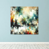 Quadro Abstrato várias cores Leinwanddruck (Insitu (Holzboden))