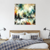 Quadro Abstrato várias cores Leinwanddruck (Insitu (Schlafzimmer))