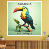 Quadro Amazônia - It's Unique - Tucano Leinwanddruck (Insitu (Wohnzimmer))