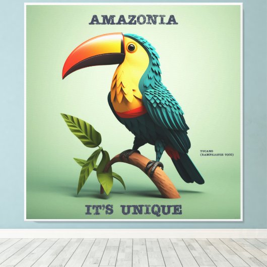 Quadro Amazônia - It's Unique - Tucano Leinwanddruck (Insitu (Holzboden))