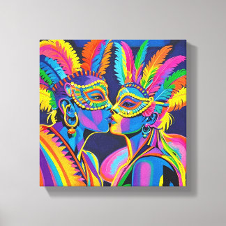 Quadro carnaval para si apaixonar leinwanddruck