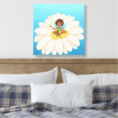 quadro com fada em cima de uma flor leinwanddruck (Insitu (Schlafzimmer))