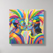 Quadro de casal apaixonados leinwanddruck (Vorderseite)