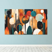 Quadro decorativo abstrato material Canvas Leinwanddruck (Insitu (Holzboden))