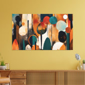 Quadro decorativo abstrato material Canvas Leinwanddruck (Insitu (Wohnzimmer))