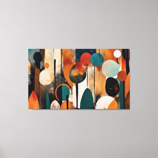 Quadro decorativo abstrato material Canvas Leinwanddruck (Vorderseite)