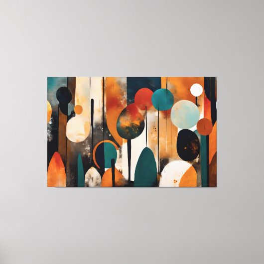 Quadro decorativo abstrato material Canvas Leinwanddruck (Vorderseite)