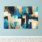 Quadro decorativo abstrato material Canvas Leinwanddruck (Insitu (Holzboden))