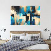 Quadro decorativo abstrato material Canvas Leinwanddruck (Insitu (Schlafzimmer))