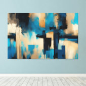 Quadro decorativo abstrato material Canvas Leinwanddruck (Insitu (Holzboden))