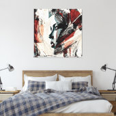 Quadro decorativo abstrato material Canvas Leinwanddruck (Insitu (Schlafzimmer))