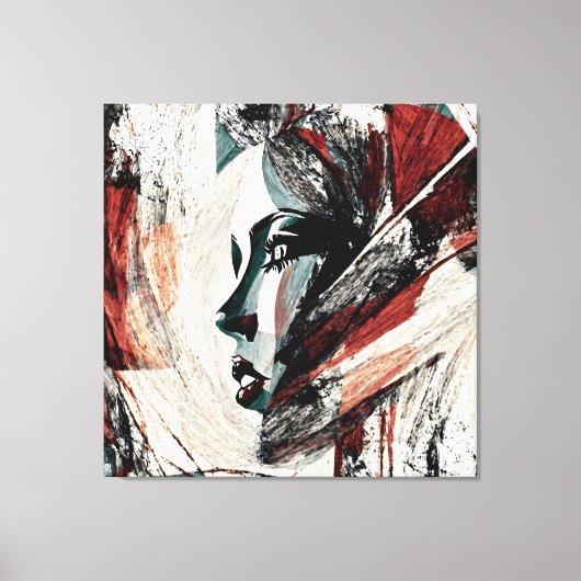 Quadro decorativo abstrato material Canvas Leinwanddruck (Vorderseite)